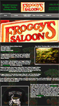 Mobile Screenshot of froggys-saloon.com